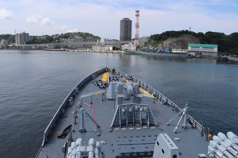 INS Shivalik arrives in Yokosuka to participate in bilateral Japan- India Maritime Exercise 2024