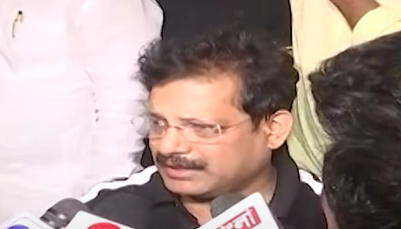 TMC councillor Susanta Ghosh speaking to reporters | Photo courtesy: Screenshot grab from YouTube video