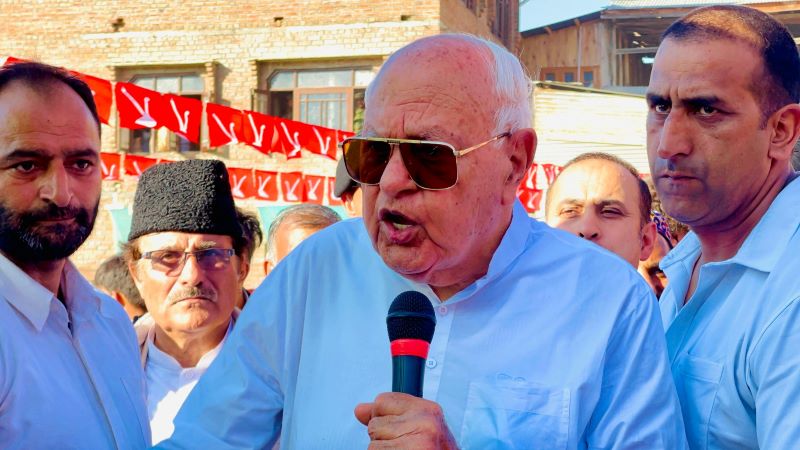 Kashmir will never become a part of Pakistan: Farooq Abdullah fumes after Gulmarg terror attack