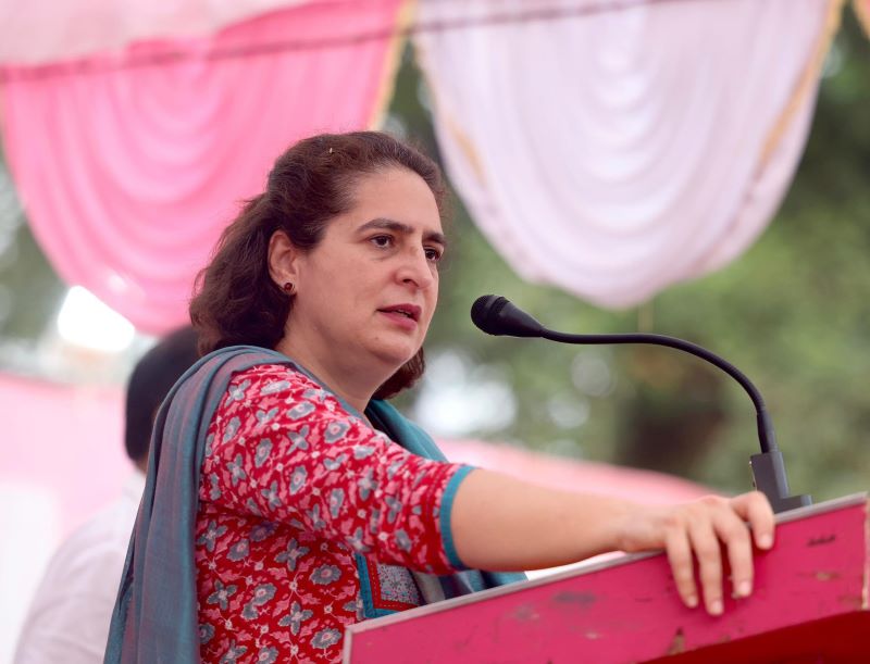 After Modi's 'never said Hindu or Muslim' remark, Priyanka Gandhi says 'he has been doing this for 10 years'