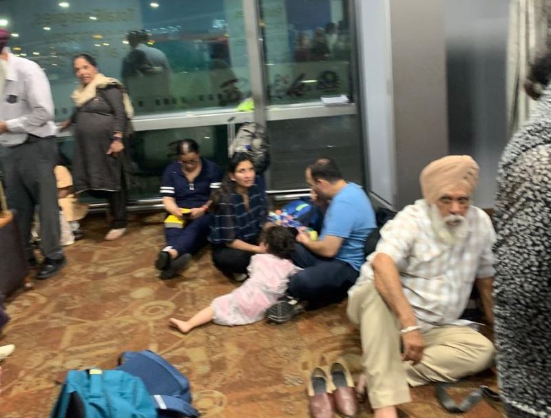 Air India flight delayed over 8 hours; people fainted inside aircraft with no AC, says passenger