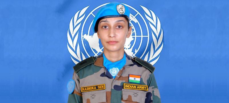 Indian peacekeeper Major Radhika Sen to receive UN Military Gender Advocate of the Year Award