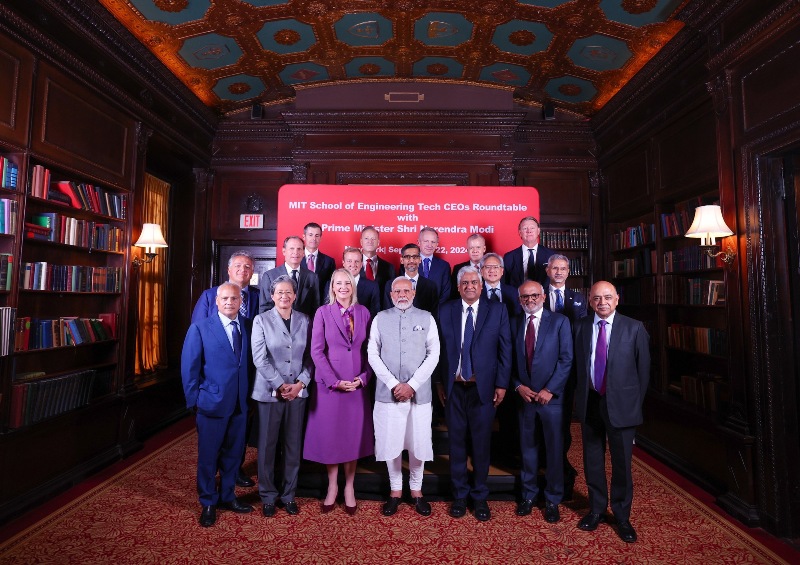 Narendra Modi interacts with technology industry leaders in New York, AI remains key focus