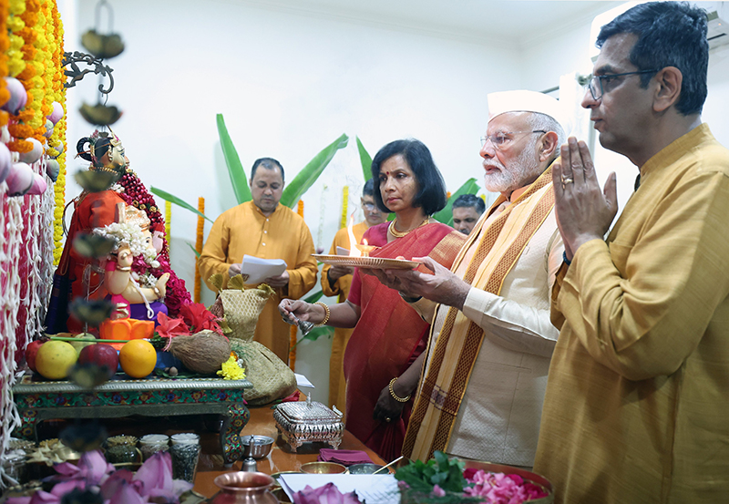 Ahead of retirement, CJI Chandrachud addresses controversy on PM Modi's visit to his residence on Ganpati Puja