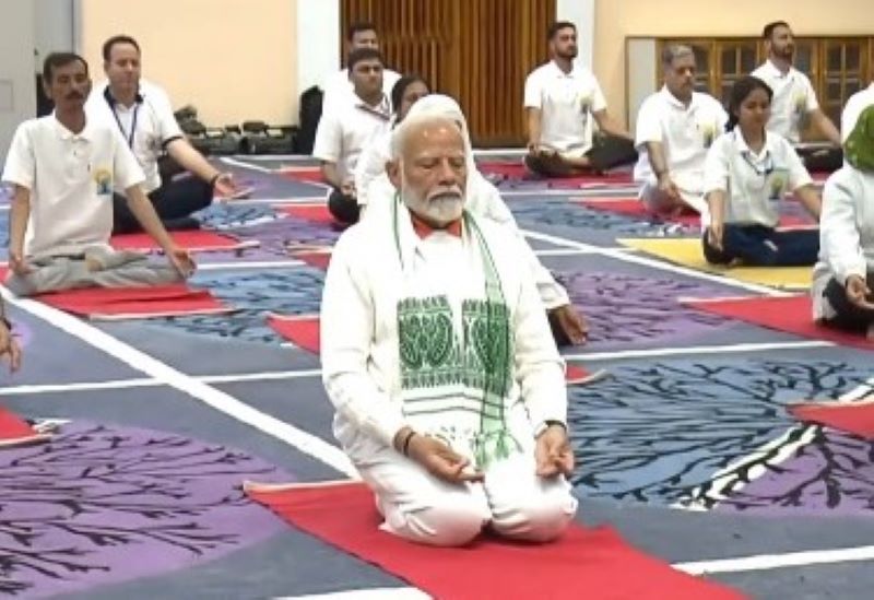 Narendra Modi leads nation in observing 10th International Day of Yoga, participates in main event in Srinagar