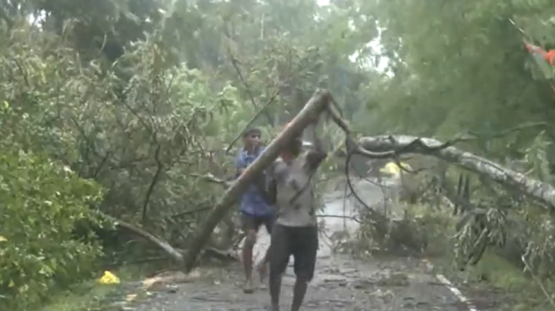 Cyclone Remal leaves trail of destruction in West Bengal, claims 2 lives, downpour continues