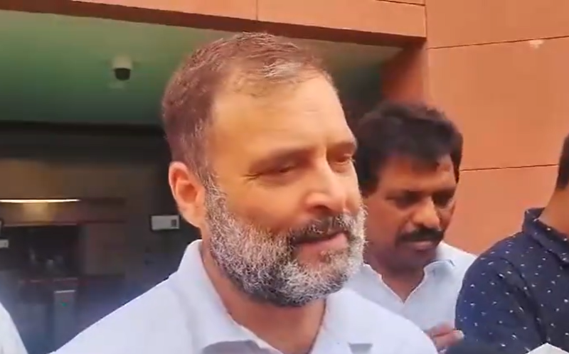 Rahul Gandhi claims farmer leaders were not allowed to meet him in Parliament