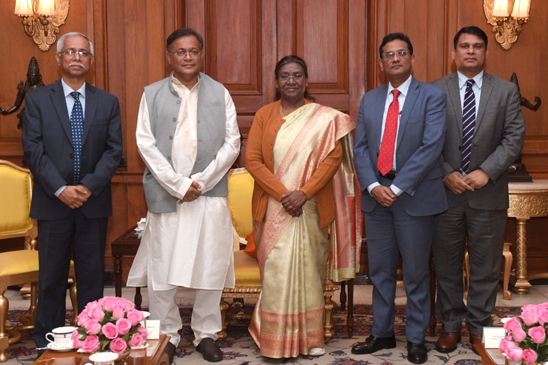 President Droupadi Murmu meets Hasan Mahmud, says a stable Bangladesh is in India's interest