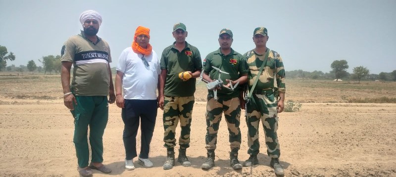 BSF recovers China-made DJI Mavic 3 Classic drone from Punjab's Tarn Taran