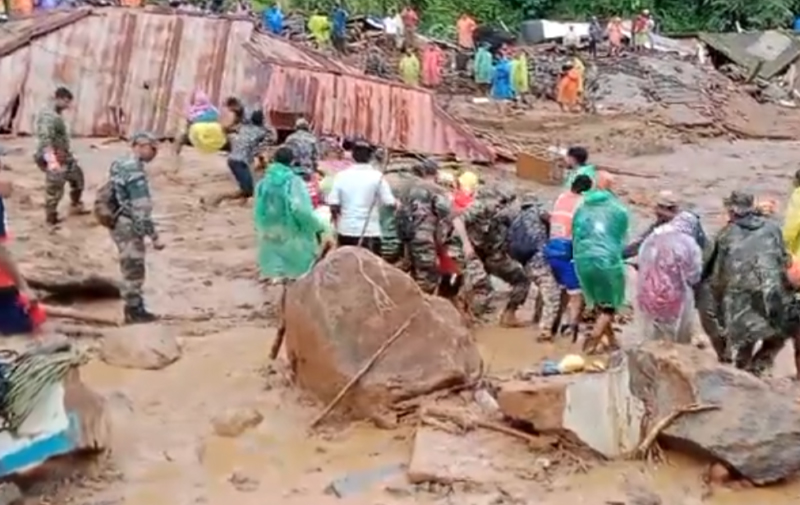 Wayanad landslides: Toll touches 143, several still trapped, rescue operation on