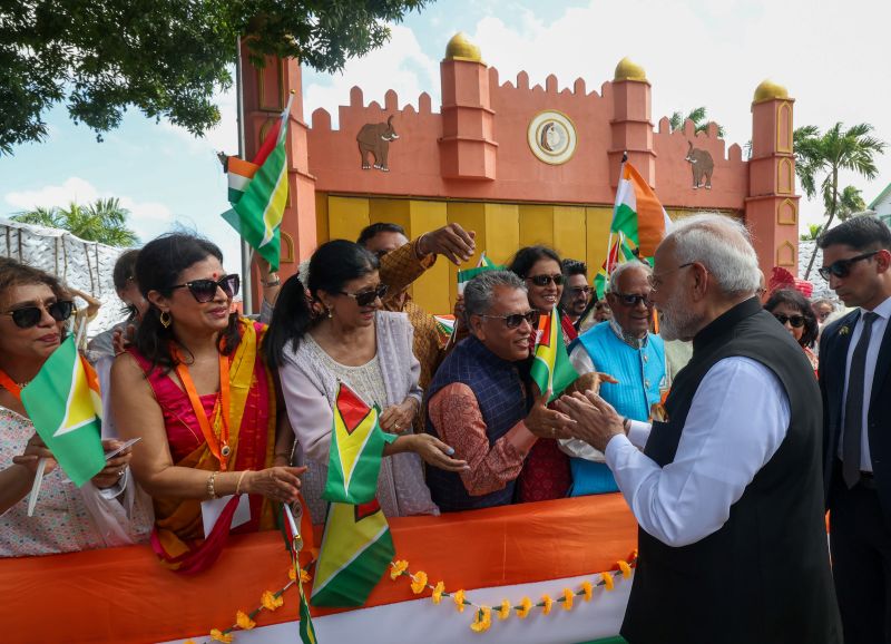 Modi refers to Guyana's 'Mini India' during his Mann Ki Baat address