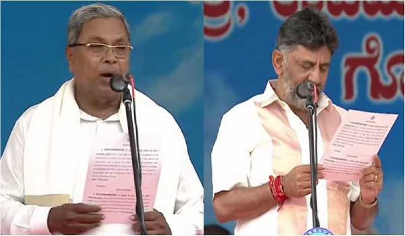 Karnataka: Vokkaliga seer openly urges CM Siddaramaiah to step down in favour of Deputy CM DK Shivakumar