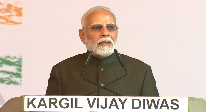 PM Modi addresses Kargil Vijay Diwas: Full text here