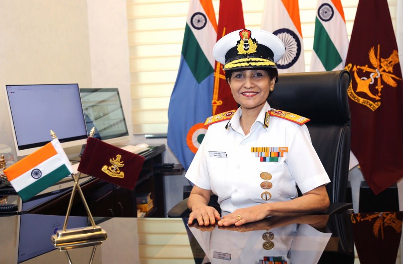 Surgeon Vice Admiral Arti Sarin is India's first woman officer to take over as Armed Forces Medical Services DG