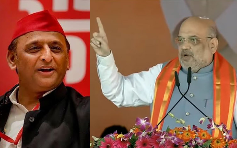 SP chief Akhilesh Yadav accuses Speaker's rights being curtailed; Amit Shah slams him