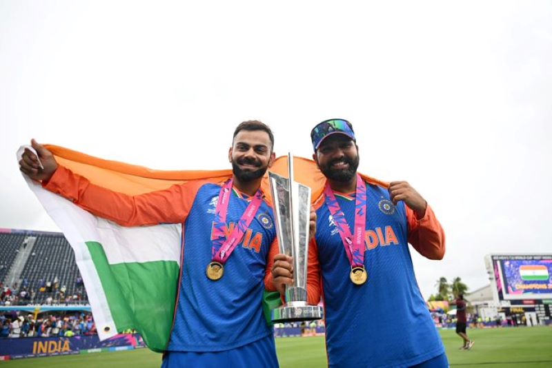 UP Police give 'life-term' to Rohit Sharma's team after T20 World Cup win. Read here