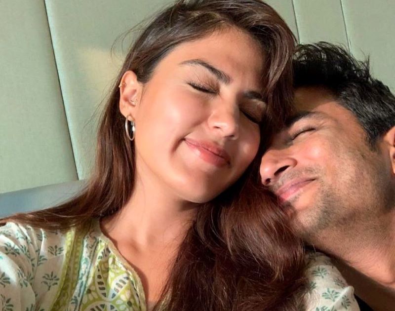 Rhea Chakraborty and Sushant Singh Rajput | Photo courtesy: Rhea Chakraborty Instagram handle