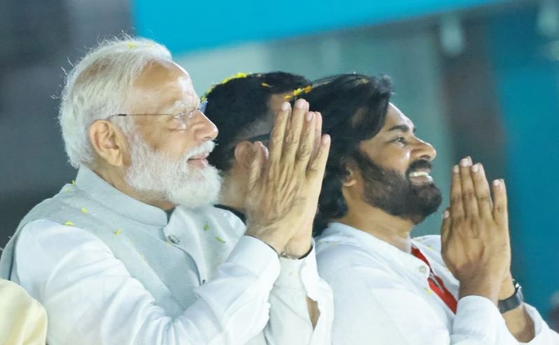 'Pawan Kalyan is a storm': Modi praising Jana Sena party chief after NDA's Andhra success