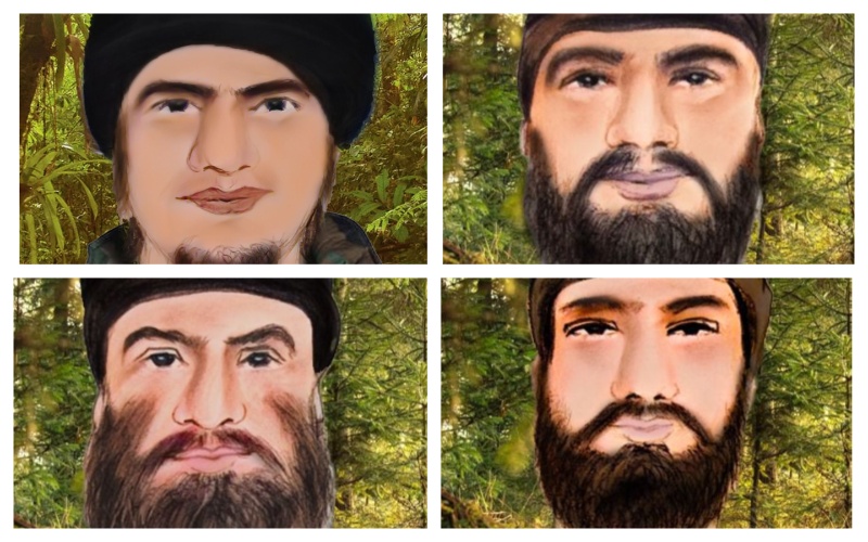 Kathua Police release sketches of four terrorists spotted in Jammu and Kashmir