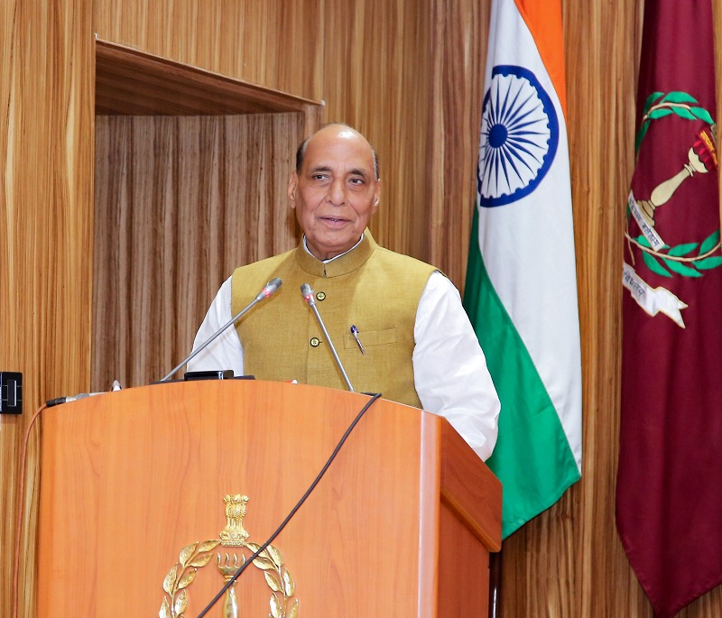 Think critically, adapt to unforeseen circumstances, leverage latest technology to gain strategic advantage, says Rajnath Singh to military leaders