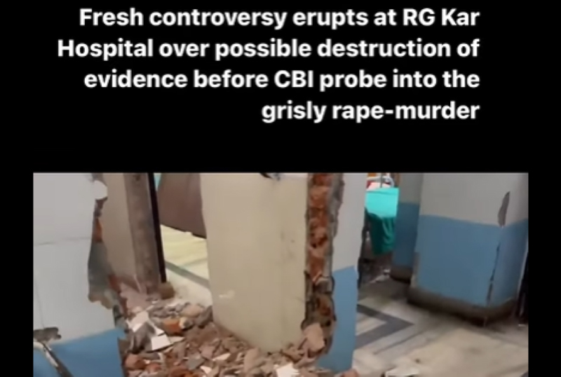 What was the urgency? Calcutta HC questions Bengal govt over demolition work near crime scene at RG Kar Hospital