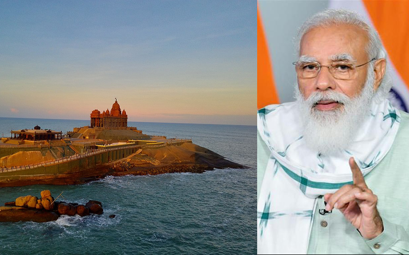 PM Modi to meditate on Vivekananda Rock from May 30 to June 1