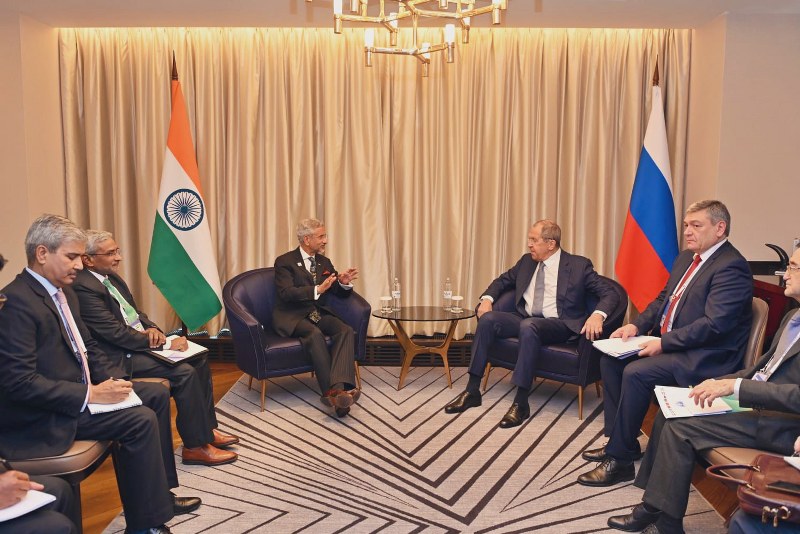 S Jaishankar meets Russian FM Sergey Lavrov, voices concern over Indian nationals involved in war zone