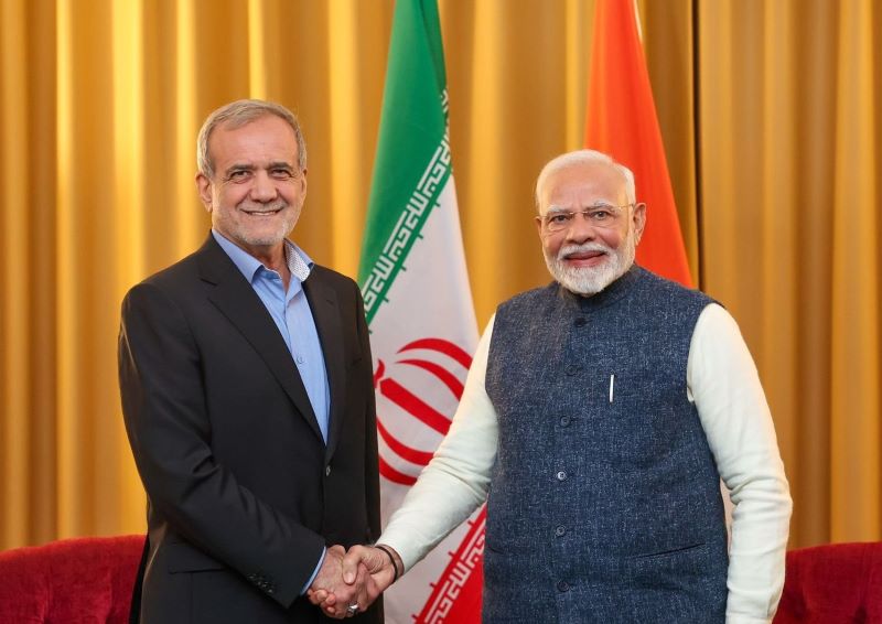 PM Modi meets Iran's President Masoud Pezeshkian in Kazan, reviews bilateral ties