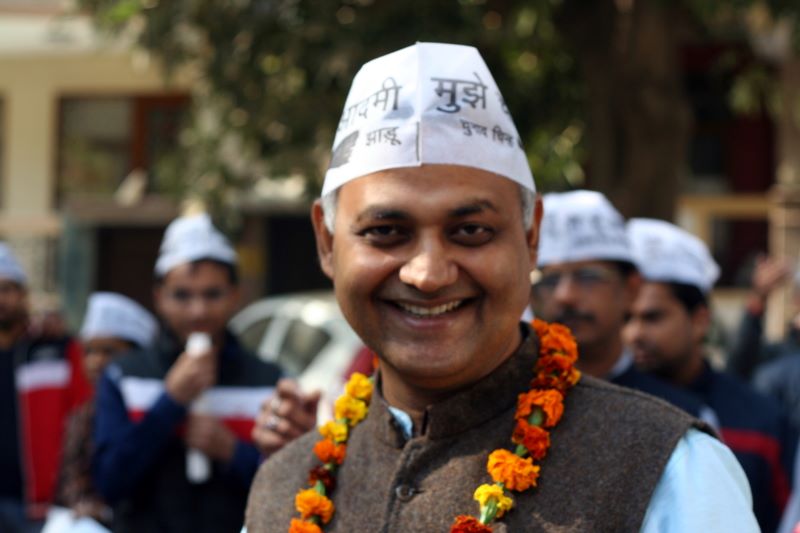 'Will shave my head if INDIA ...': AAP's Somnath Bharti on exit polls