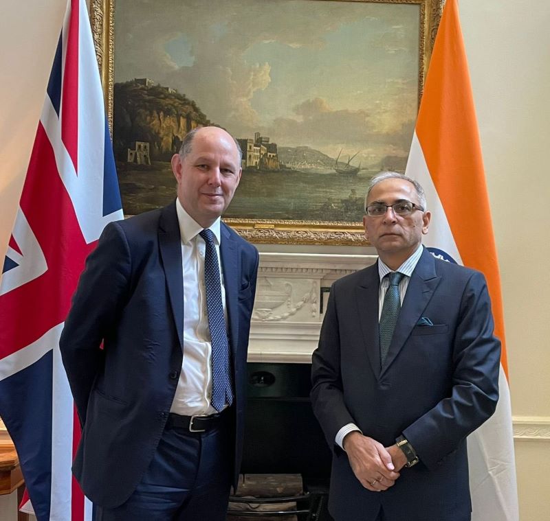 Indian Foreign Secretary visits UK, discusses bilateral relation, global issues with officials