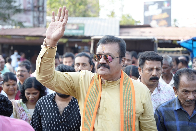 Suresh Gopi, BJP's first MP from Kerala, aims to work in Tamil Nadu too