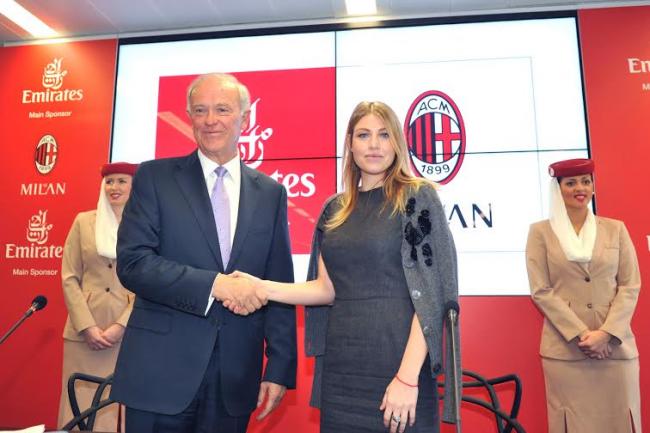 Emirates, AC Milan score new sponsorship deal