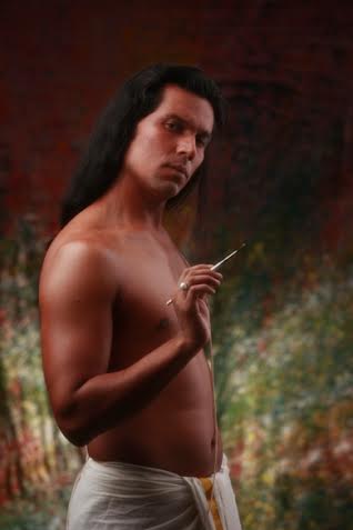 Randeep Hooda learns the basics of painting for Rang Rasiya