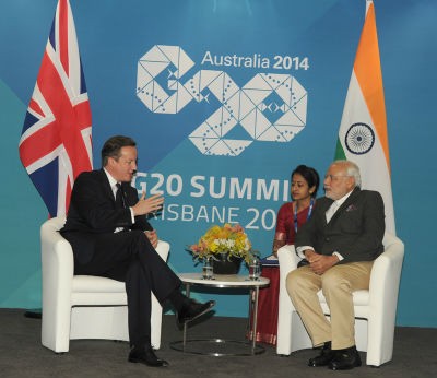 India and Britain share common approach on terrorism: Cameron to Modi