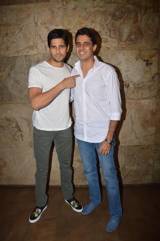 Sidharth Malhotra hosts special screening of Brothers