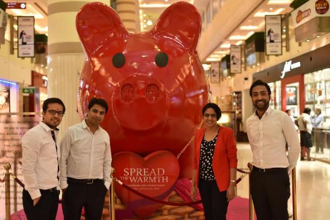 DLF Place celebrated its 7th anniversary with â€œSpread the Warmthâ€ campaign