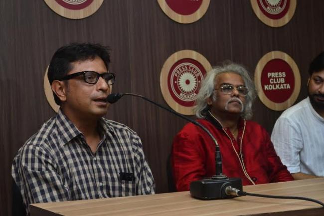 Singers, cast release music of upcoming Bengali film Dakbaksho