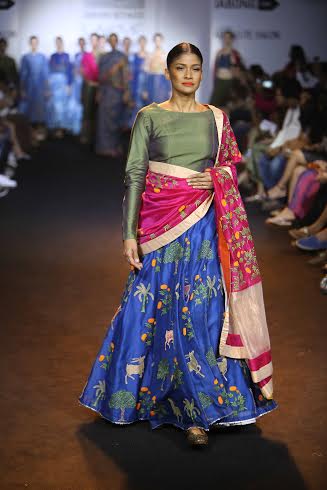 Divya Reddy, Priyam Narayan, Vineet Rahul present collection at LFW Winter/Festive 2015