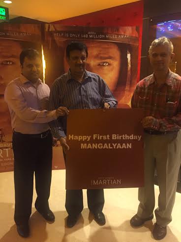 Fox Studio ropes in ISRO to celebrate first anniversary of Mangalyaan with The Martian