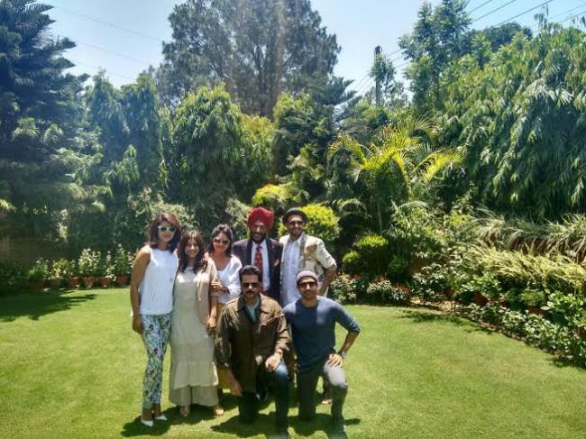 Dil Dhadakne Do team visits Milkha Singh house