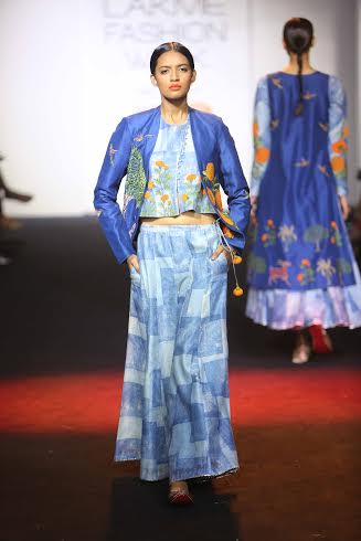 Divya Reddy, Priyam Narayan, Vineet Rahul present collection at LFW Winter/Festive 2015