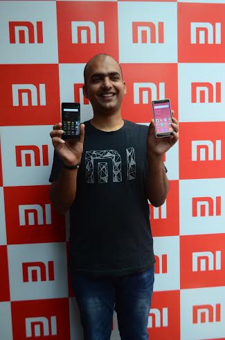Xiaomi India Head Manu Jain interacts with media in Kolkata