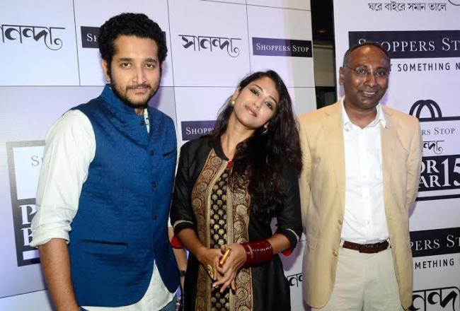 Parambrata glams up Shoppers Stop Sananda Pujor Bazar 