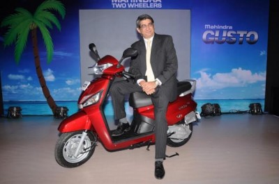 Mahindra launches global scooter GUSTO in Karnataka