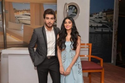 Pernia Qureshi and Imran Abbas at Couture Week in Delhi