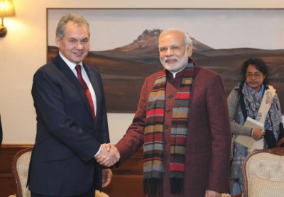 Russian Defence Minister calls on PM Modi