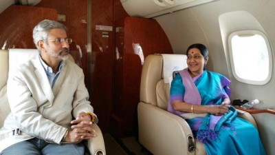 Sushma Swaraj visiting SL