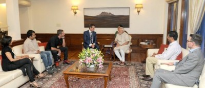 Chris Martin meets PM Narendra Modi