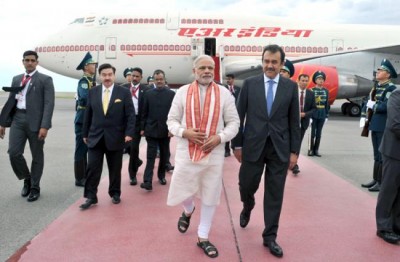 PM Modi arrives Kazakhstan on second leg of five-nation tour