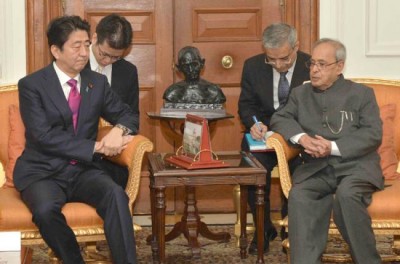 Prime Minister of Japan calls on the President